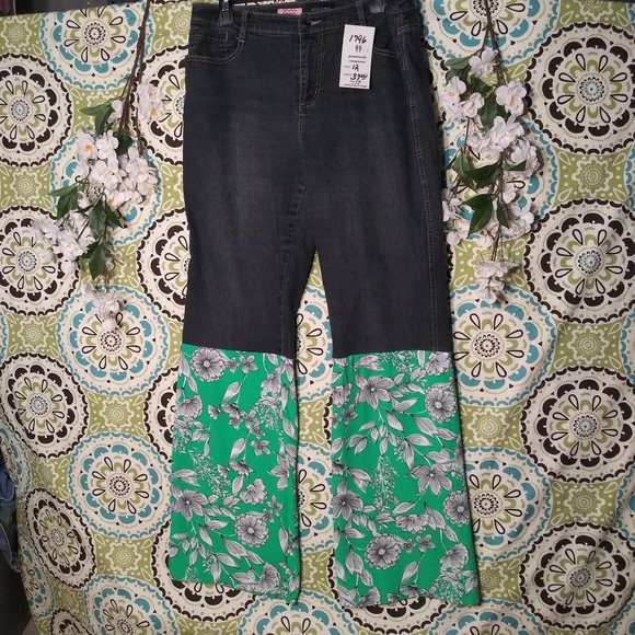 Sonoma Denim - 1796 Jeaniemade Size12 Sonoma Upcycled Flare Jeans